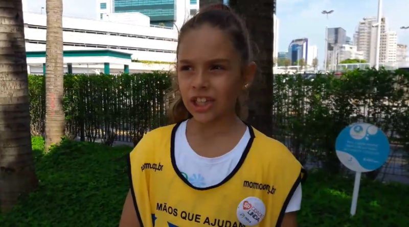 Ação Cidade Linda Ensina Cidadania à Julia através do Mãos Que Ajudam em SP